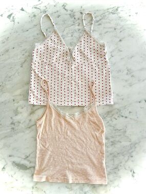 Brandy Melville Amara Tank x2- sz sm